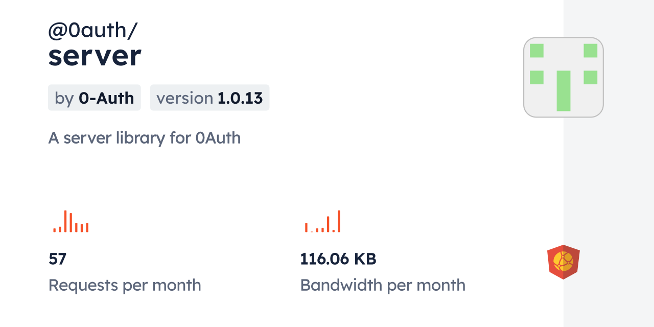 @0auth/server CDN by jsDelivr - A CDN for npm and GitHub