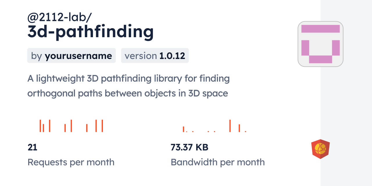 @2112-lab/3d-pathfinding CDN by jsDelivr - A CDN for npm and GitHub