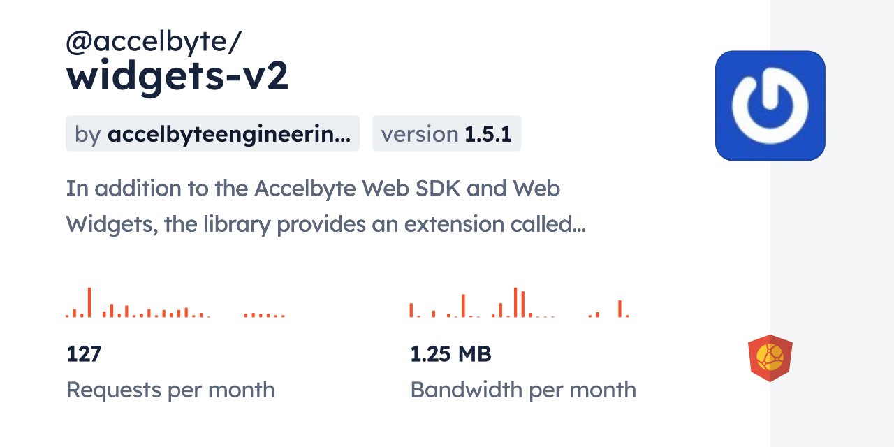 @accelbyte/widgets-v2 CDN by jsDelivr - A CDN for npm and GitHub