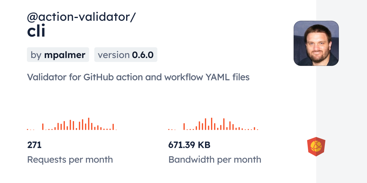 @action-validator/cli CDN by jsDelivr - A CDN for npm and GitHub