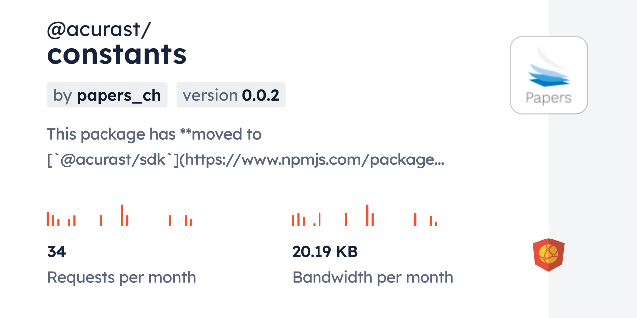 @acurast/constants CDN by jsDelivr - A CDN for npm and GitHub