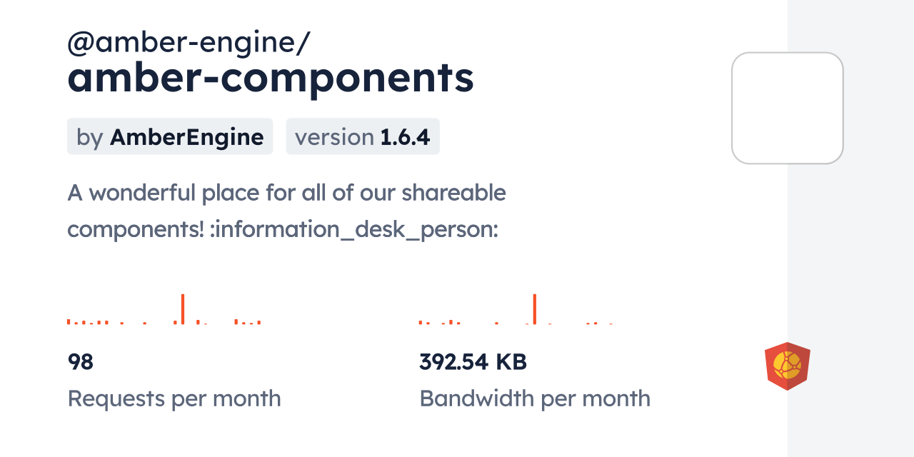@amber-engine/amber-components CDN by jsDelivr - A CDN for npm and GitHub