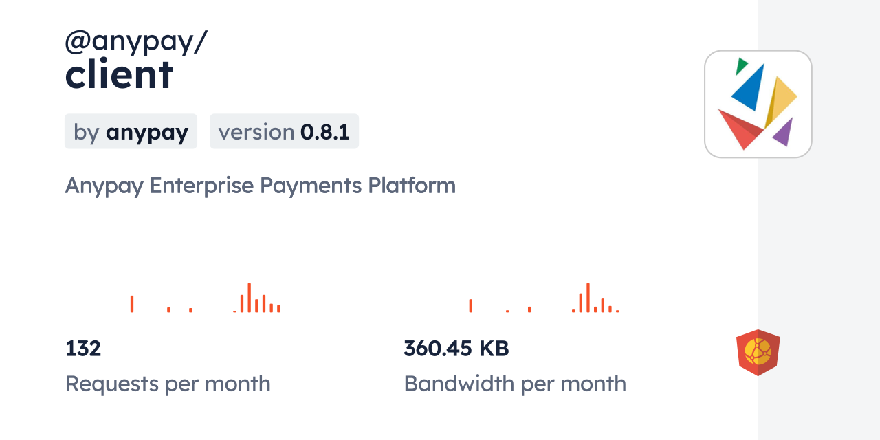 @anypay/client CDN by jsDelivr - A CDN for npm and GitHub