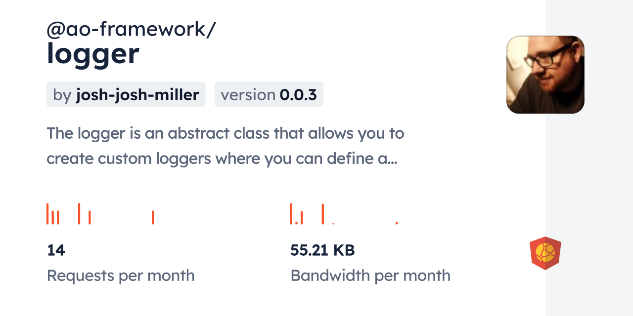 @ao-framework/logger CDN by jsDelivr - A CDN for npm and GitHub