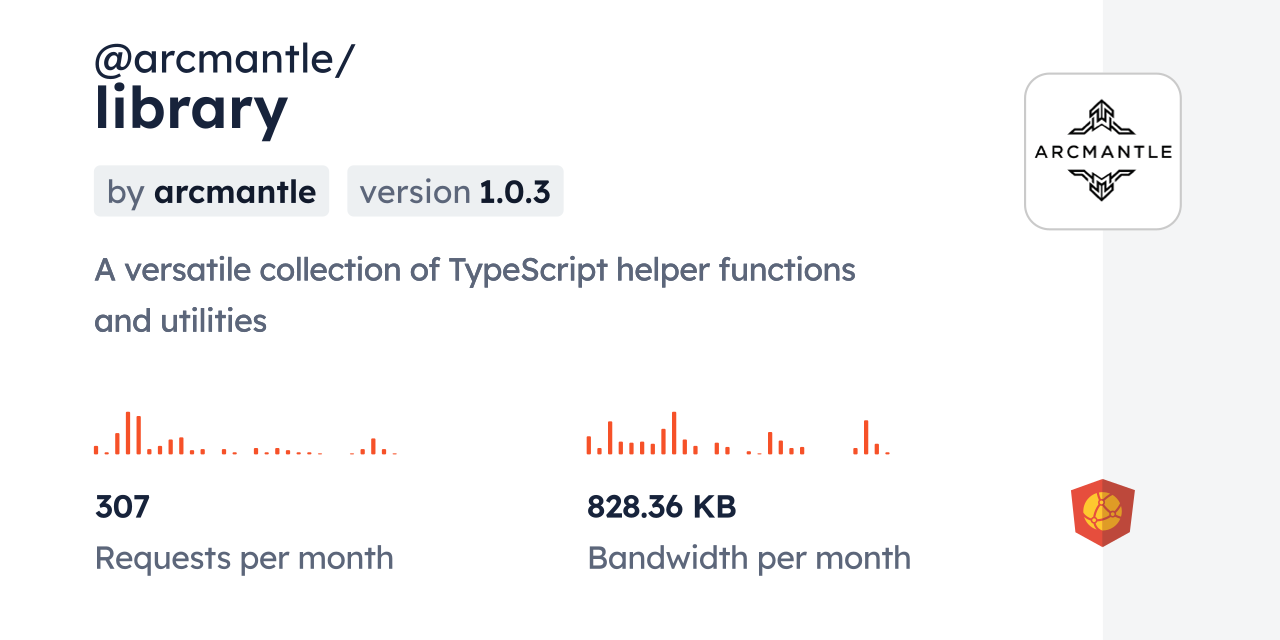 @arcmantle/library CDN by jsDelivr - A CDN for npm and GitHub