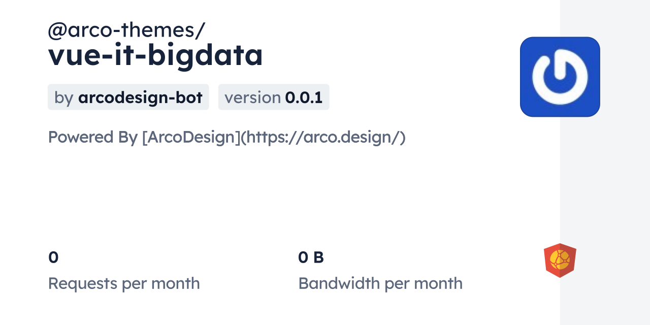 @arco-themes/vue-it-bigdata CDN by jsDelivr - A CDN for npm and GitHub