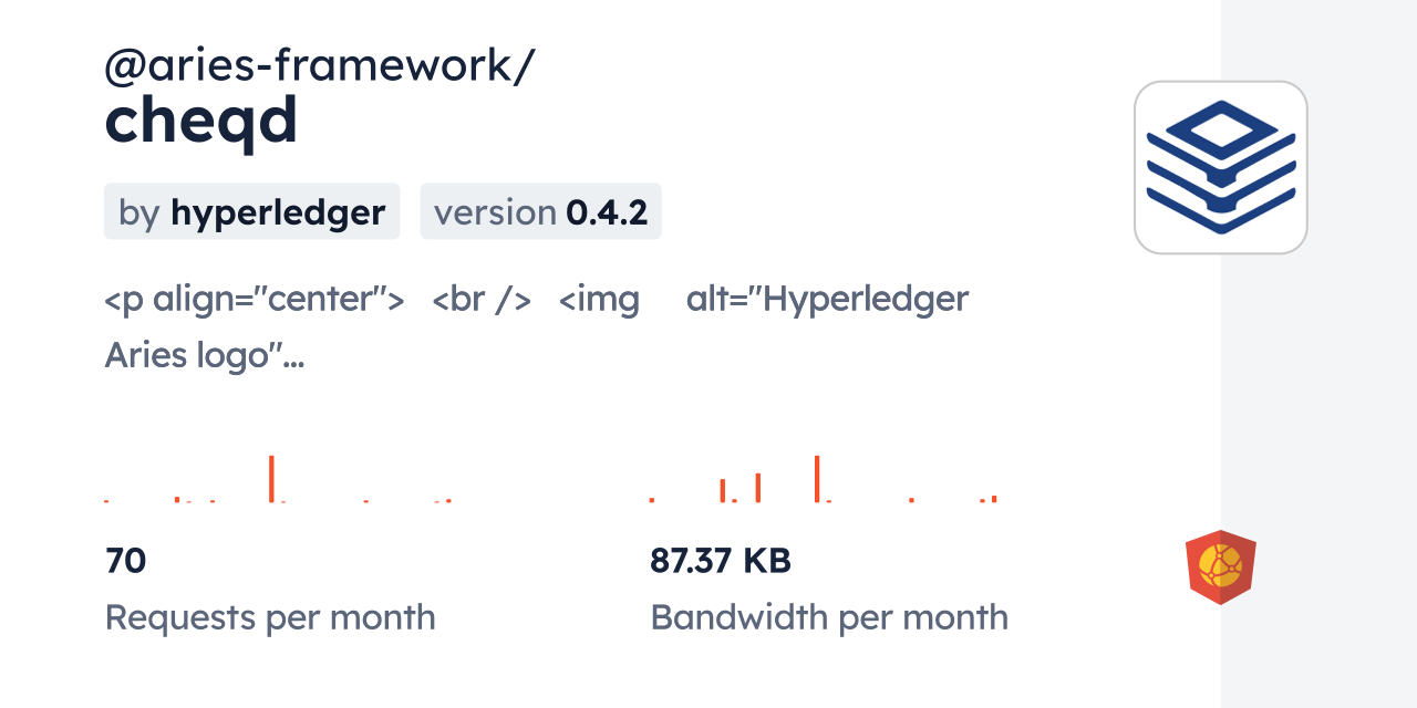 @aries-framework/cheqd CDN by jsDelivr - A CDN for npm and GitHub