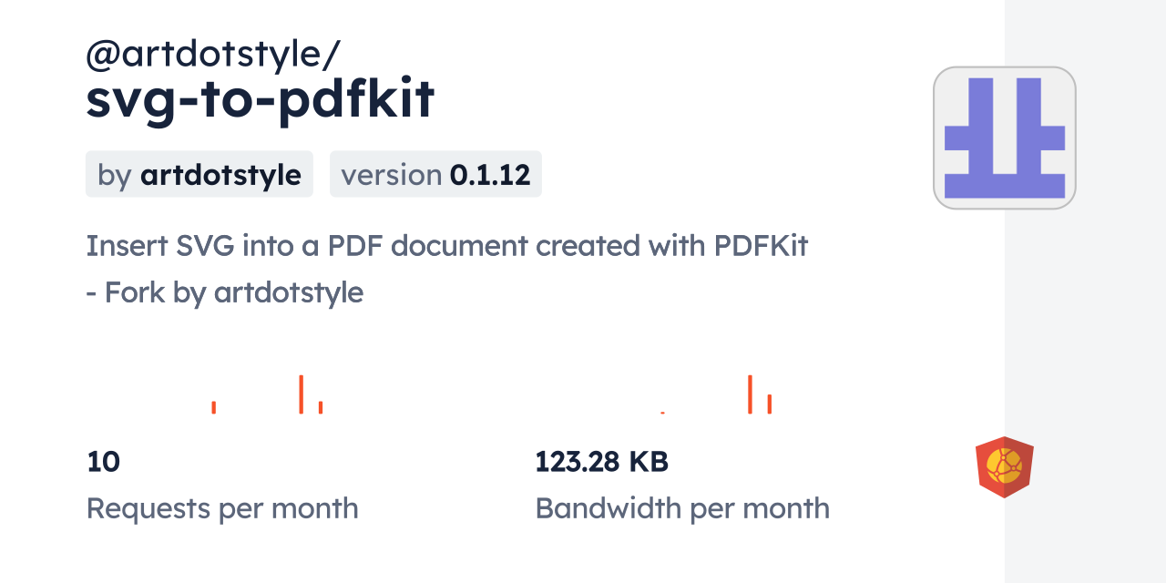 @artdotstyle/svg-to-pdfkit CDN by jsDelivr - A CDN for npm and GitHub