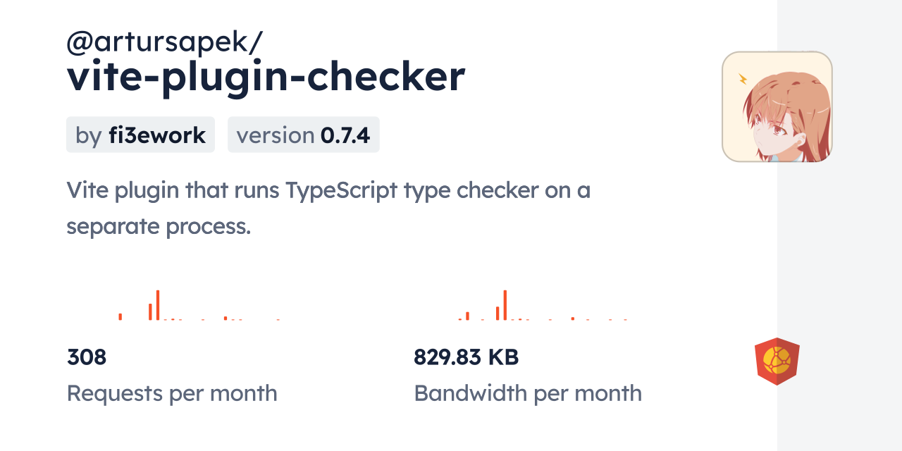 @artursapek/vite-plugin-checker CDN by jsDelivr - A CDN for npm and GitHub