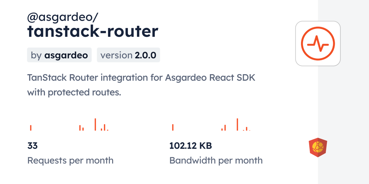 @asgardeo/tanstack-router CDN by jsDelivr - A CDN for npm and GitHub