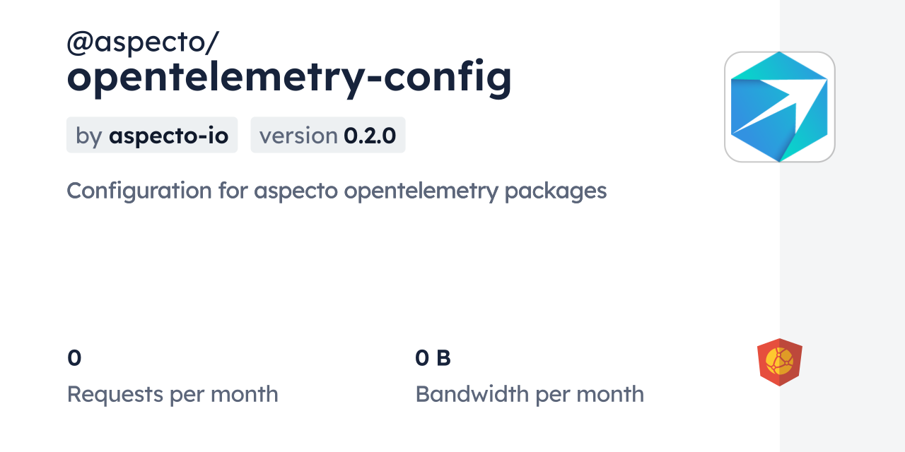 @aspecto/opentelemetry-config CDN by jsDelivr - A CDN for npm and GitHub