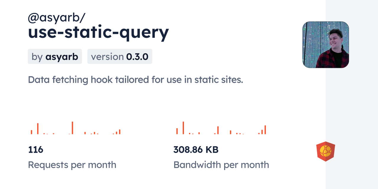 @asyarb/use-static-query CDN by jsDelivr - A CDN for npm and GitHub