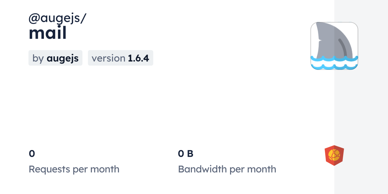 @augejs/mail CDN by jsDelivr - A CDN for npm and GitHub