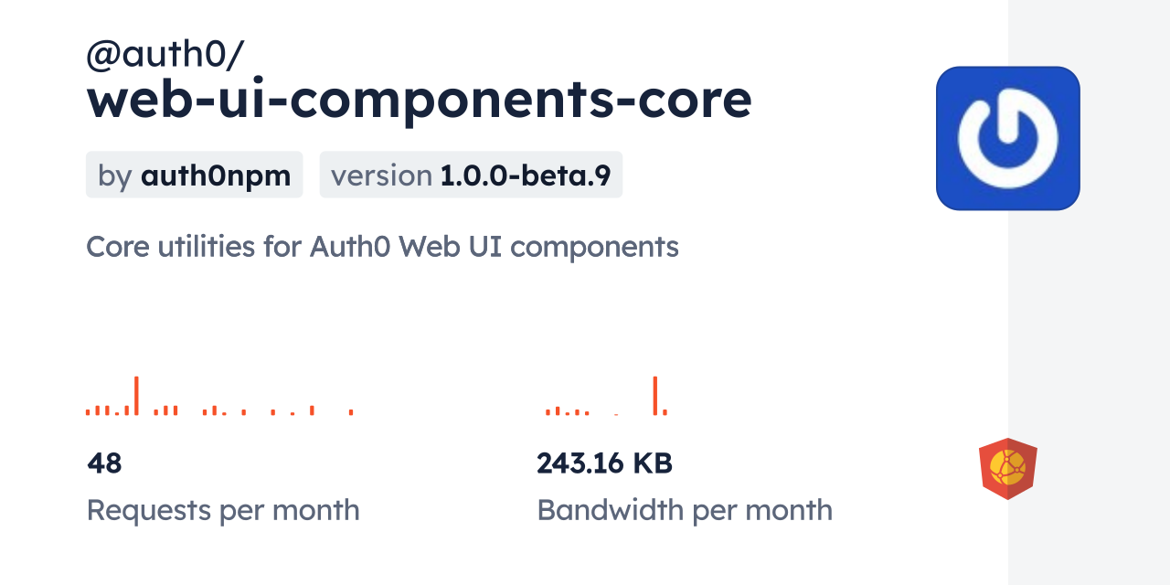 @auth0/web-ui-components-core CDN by jsDelivr - A CDN for npm and GitHub