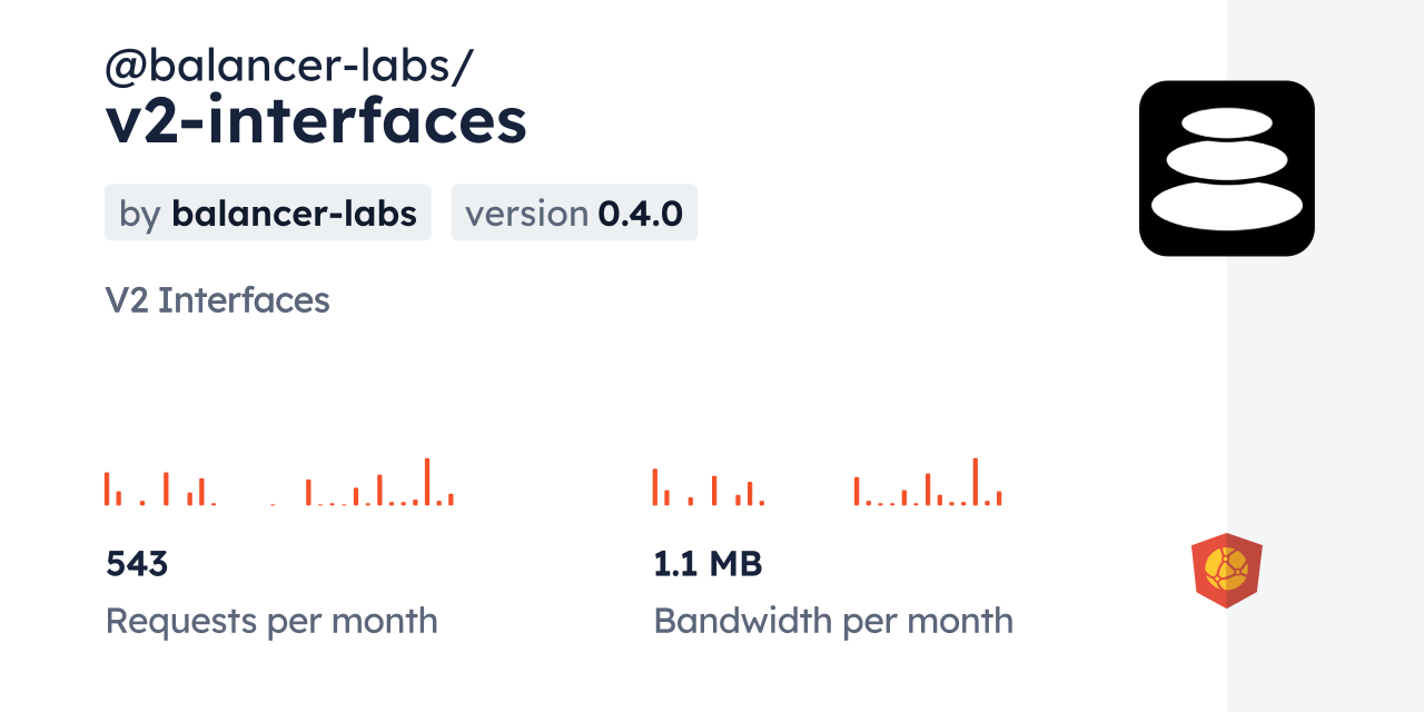 @balancer-labs/v2-interfaces CDN by jsDelivr - A CDN for npm and GitHub