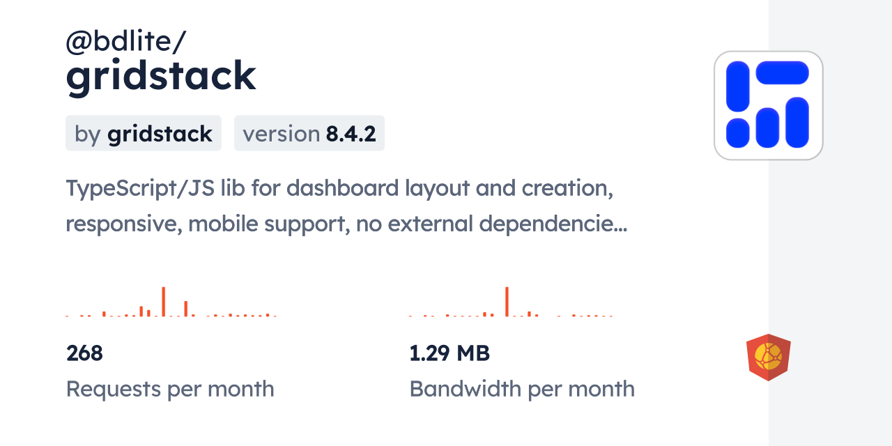 @bdlite/gridstack CDN by jsDelivr - A CDN for npm and GitHub
