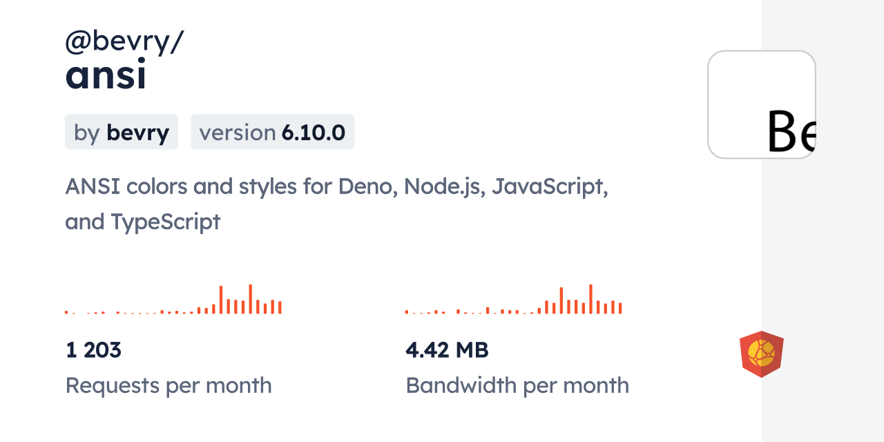 @bevry/ansi CDN by jsDelivr - A CDN for npm and GitHub