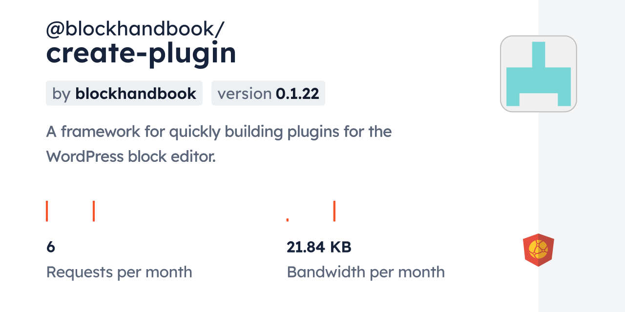 @blockhandbook/create-plugin CDN by jsDelivr - A CDN for npm and GitHub
