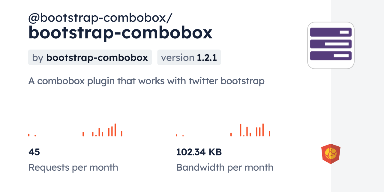 @bootstrap-combobox/bootstrap-combobox CDN by jsDelivr - A CDN for npm ...