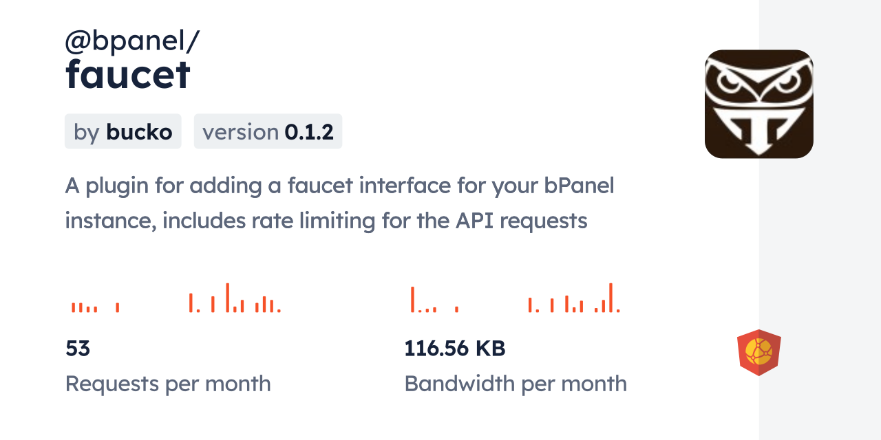 @bpanel/faucet CDN by jsDelivr - A CDN for npm and GitHub