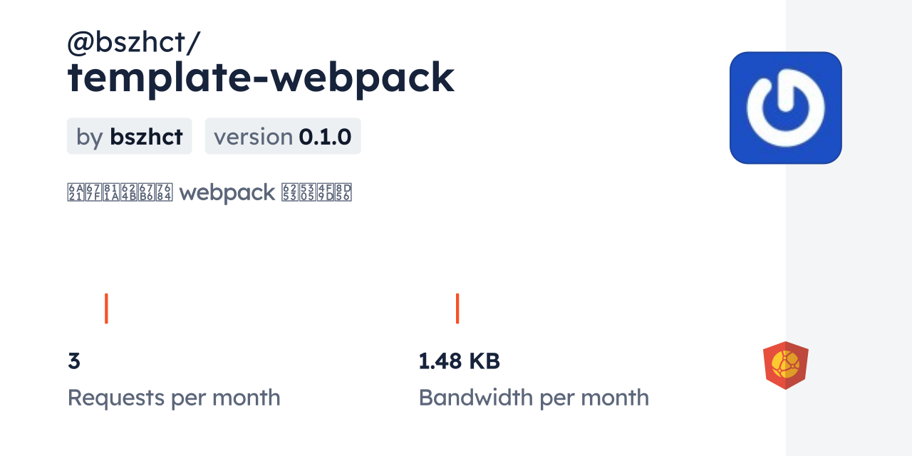 @bszhct/template-webpack CDN by jsDelivr - A CDN for npm and GitHub