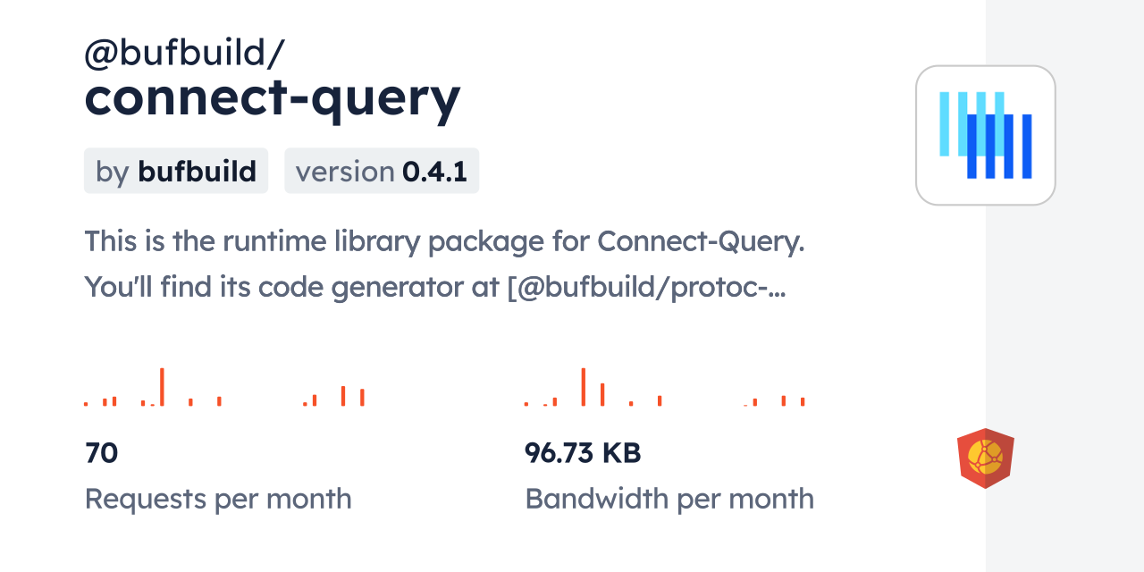 @bufbuild/connect-query CDN by jsDelivr - A CDN for npm and GitHub
