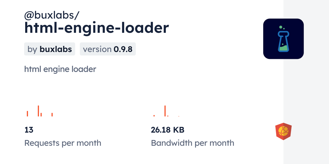@buxlabs/html-engine-loader CDN by jsDelivr - A CDN for npm and GitHub