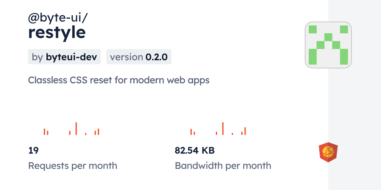 @byte-ui/restyle CDN by jsDelivr - A CDN for npm and GitHub