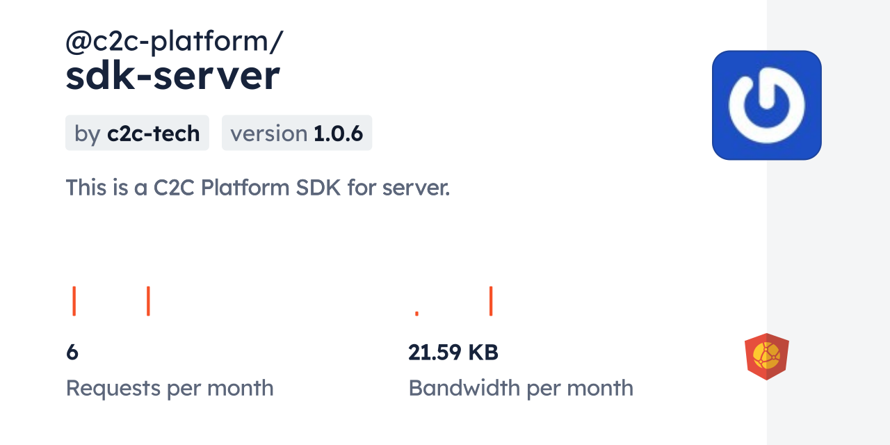 @c2c-platform/sdk-server CDN by jsDelivr - A CDN for npm and GitHub