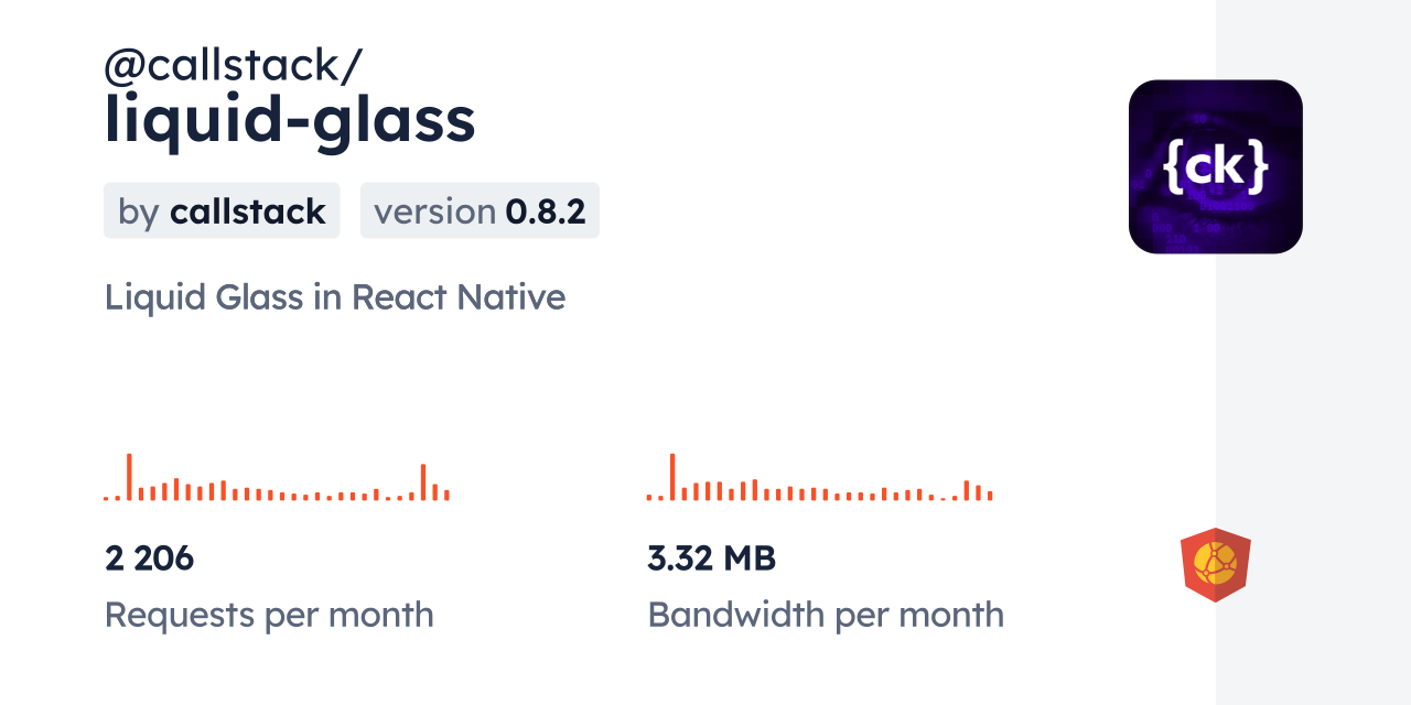 @callstack/liquid-glass CDN by jsDelivr - A CDN for npm and GitHub