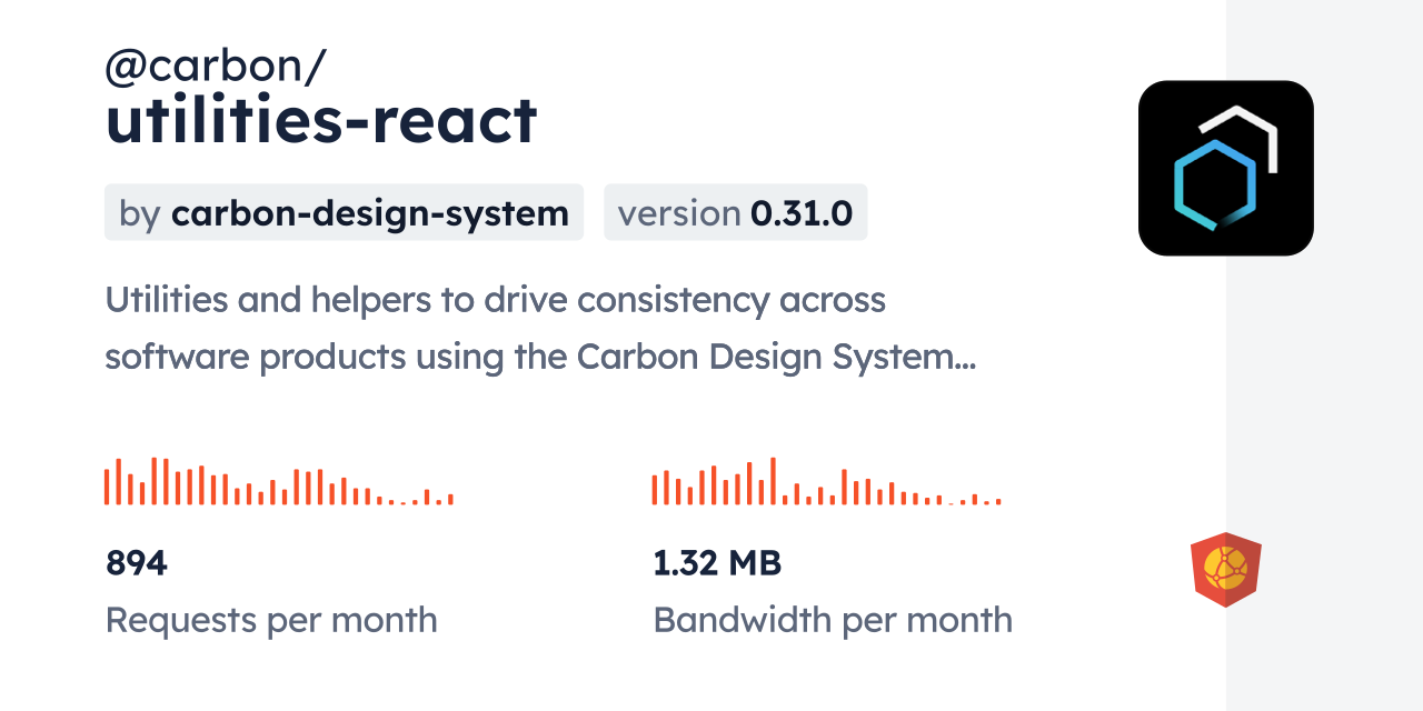 @carbon/utilities-react CDN by jsDelivr - A CDN for npm and GitHub