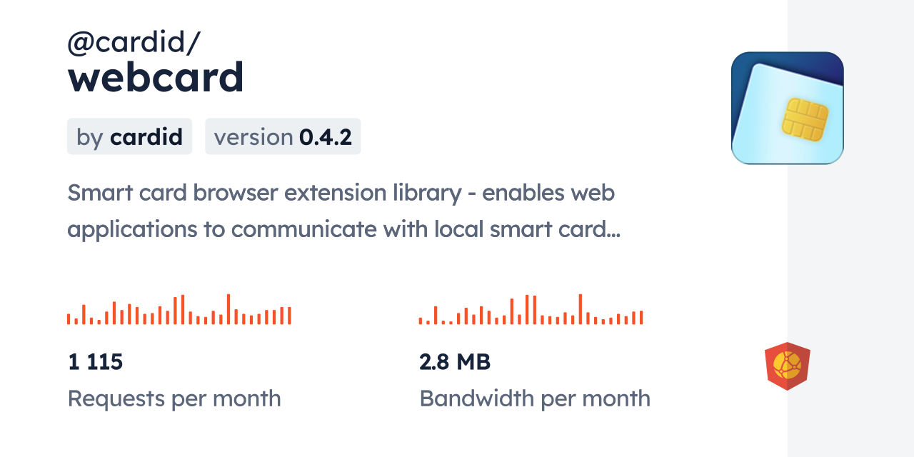 @cardid/webcard CDN by jsDelivr - A CDN for npm and GitHub