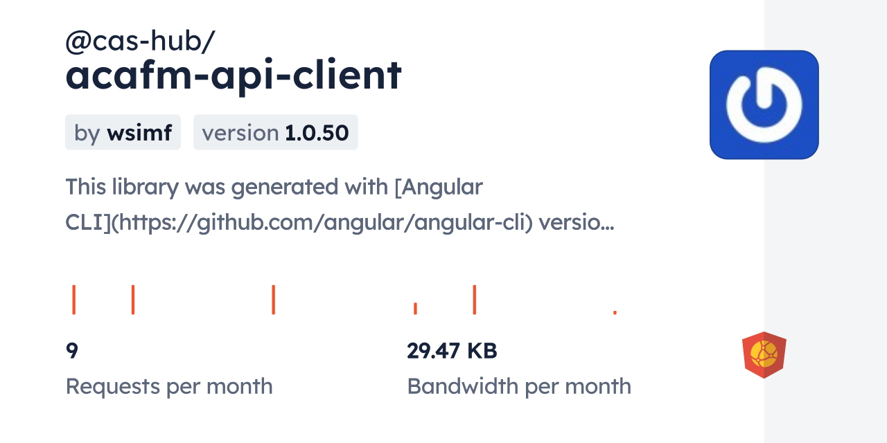@cas-hub/acafm-api-client CDN by jsDelivr - A CDN for npm and GitHub