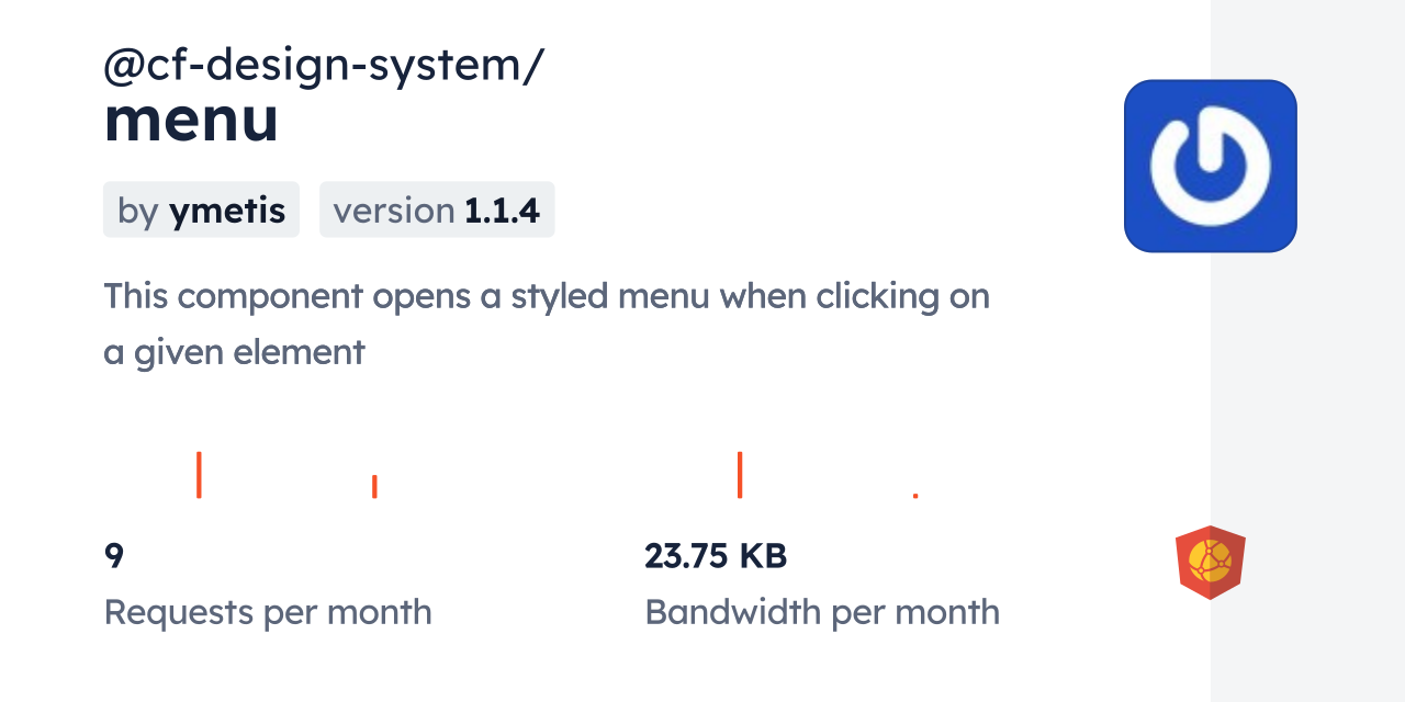 @cf-design-system/menu CDN by jsDelivr - A CDN for npm and GitHub