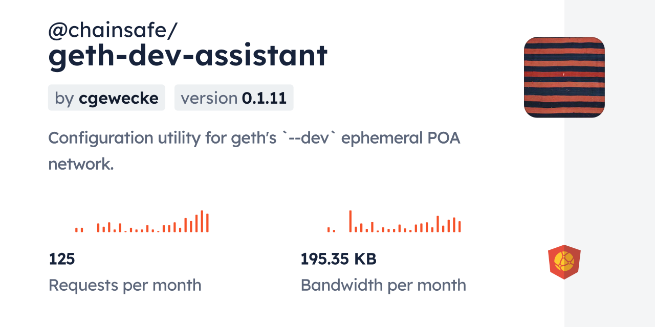 @chainsafe/geth-dev-assistant CDN by jsDelivr - A CDN for npm and GitHub
