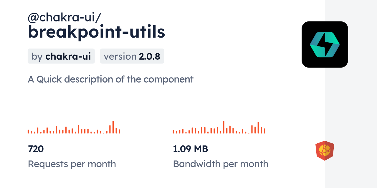 @chakra-ui/breakpoint-utils CDN by jsDelivr - A CDN for npm and GitHub