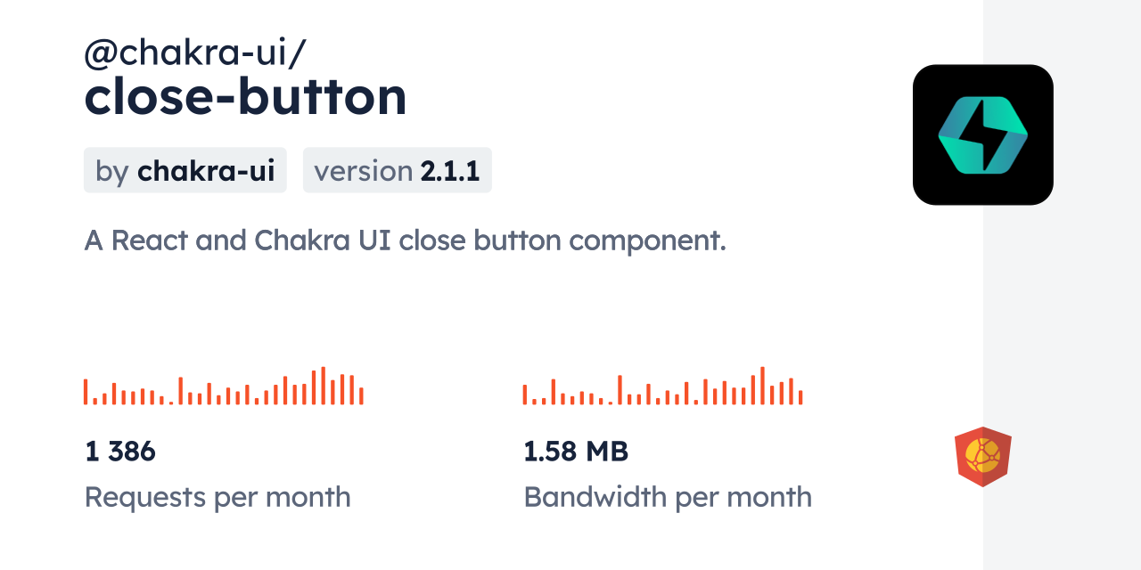 @chakra-ui/close-button CDN by jsDelivr - A CDN for npm and GitHub