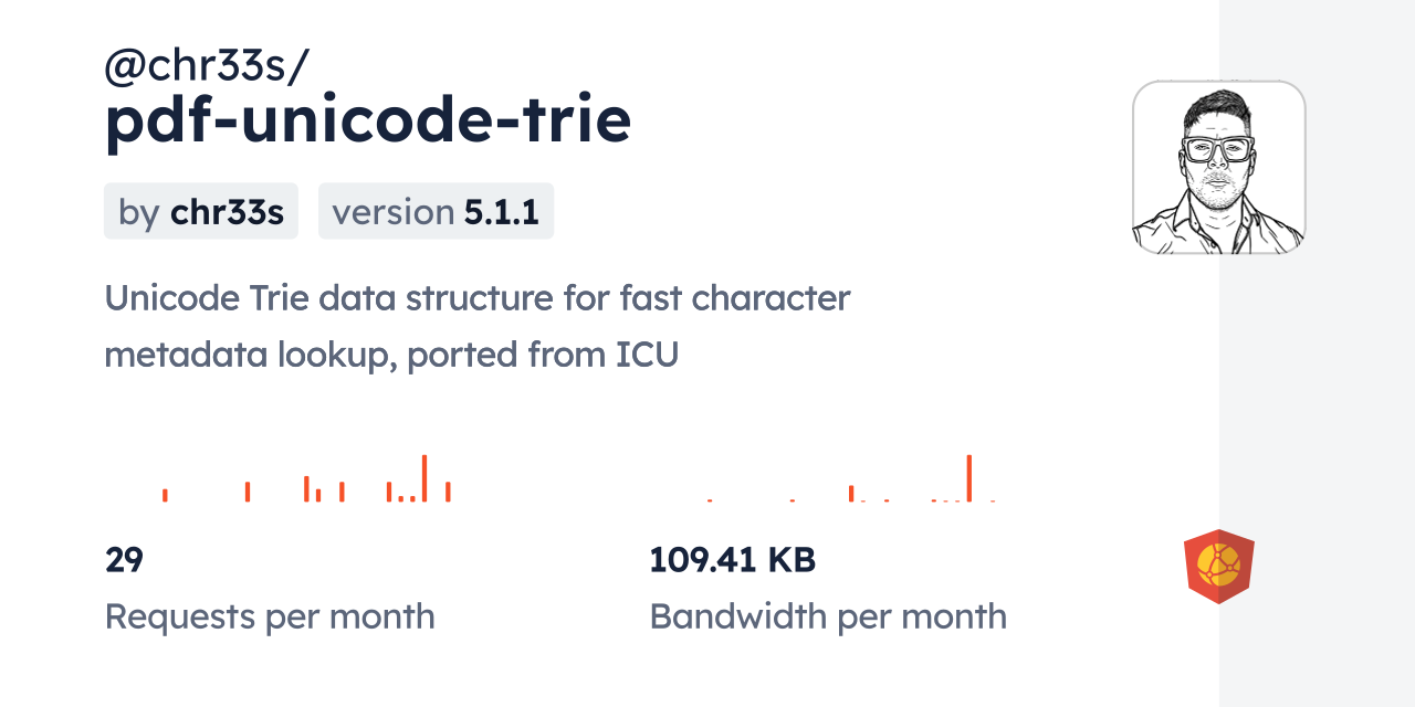 @chr33s/pdf-unicode-trie CDN by jsDelivr - A CDN for npm and GitHub