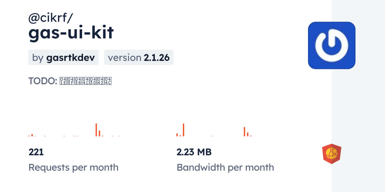@cikrf/gas-ui-kit CDN by jsDelivr - A CDN for npm and GitHub