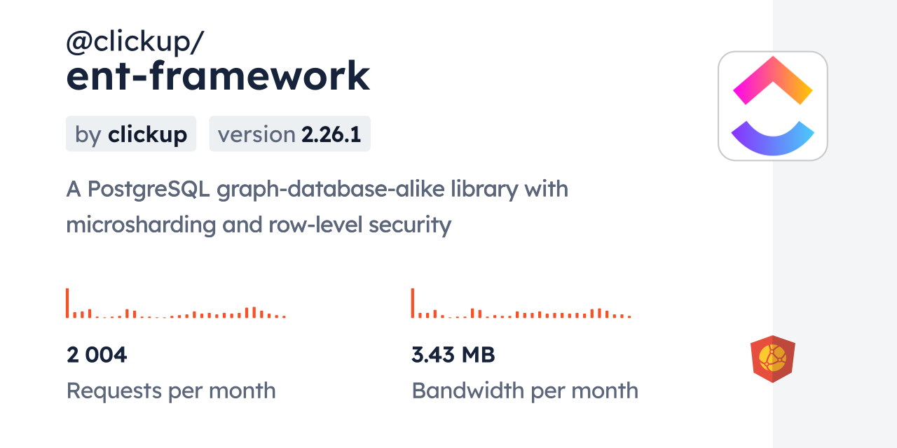 @clickup/ent-framework CDN by jsDelivr - A CDN for npm and GitHub
