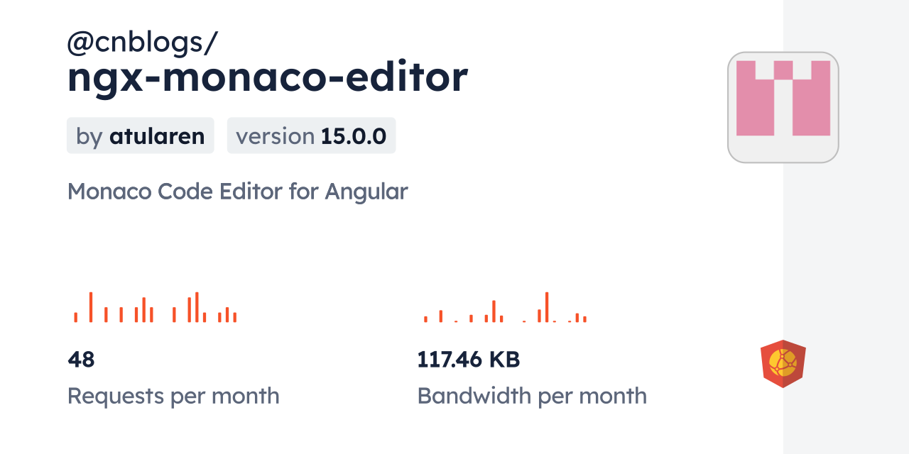 @cnblogs/ngx-monaco-editor CDN by jsDelivr - A CDN for npm and GitHub