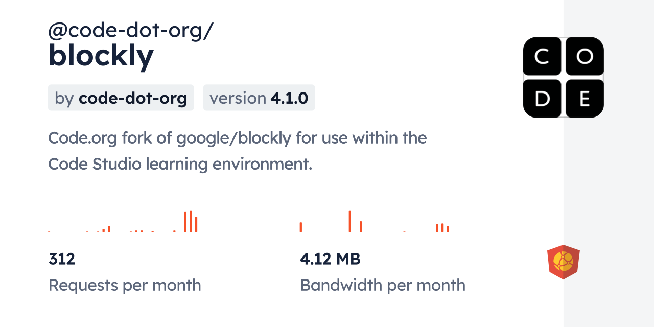 @code-dot-org/blockly CDN by jsDelivr - A CDN for npm and GitHub