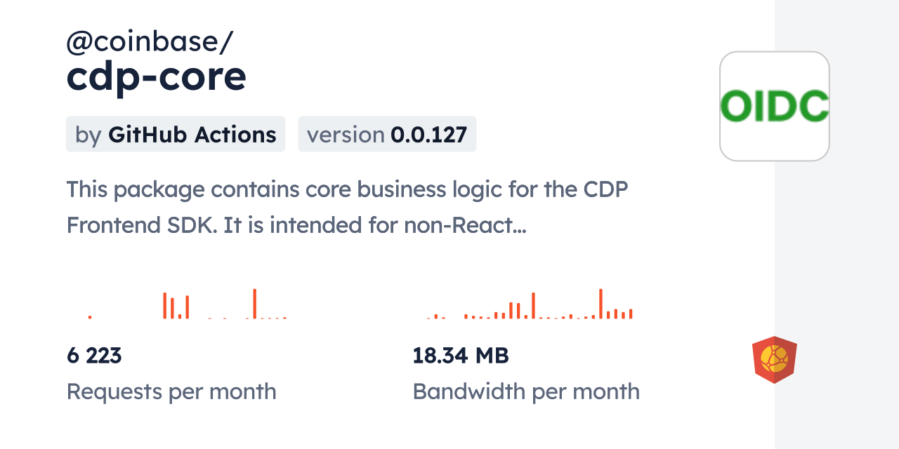 @coinbase/cdp-core CDN by jsDelivr - A CDN for npm and GitHub