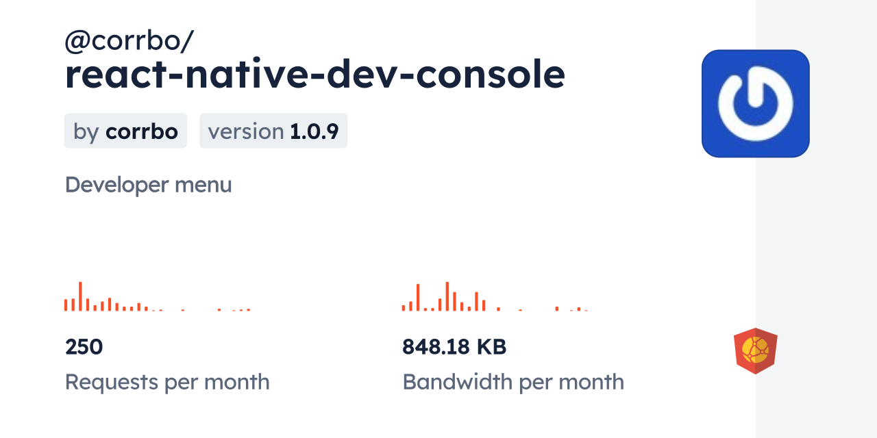 @corrbo/react-native-dev-console CDN by jsDelivr - A CDN for npm and GitHub