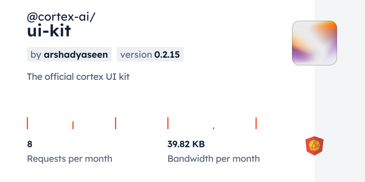 @cortex-ai/ui-kit CDN by jsDelivr - A CDN for npm and GitHub