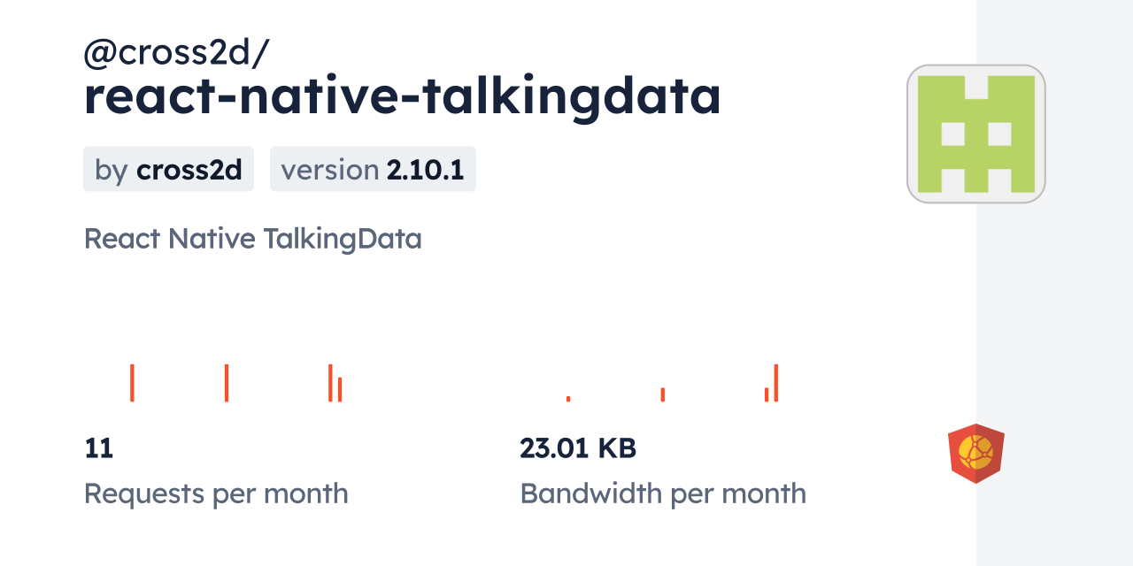 @cross2d/react-native-talkingdata CDN by jsDelivr - A CDN for npm and ...