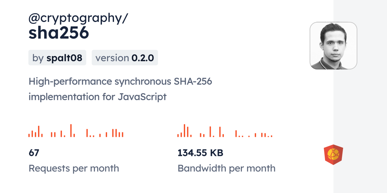 @cryptography/sha256 CDN by jsDelivr - A CDN for npm and GitHub