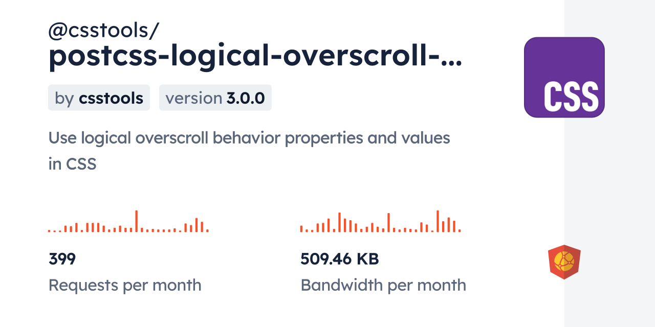 @csstools/postcss-logical-overscroll-behavior CDN by jsDelivr - A CDN ...