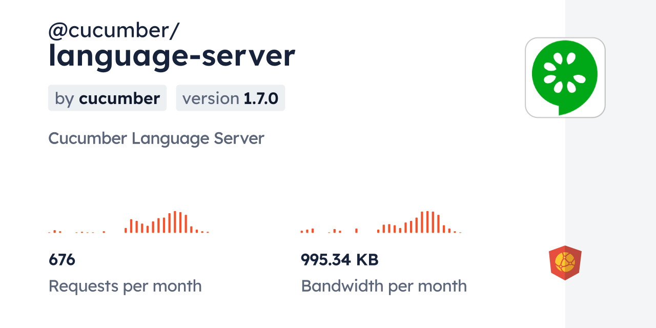 @cucumber/language-server CDN by jsDelivr - A CDN for npm and GitHub