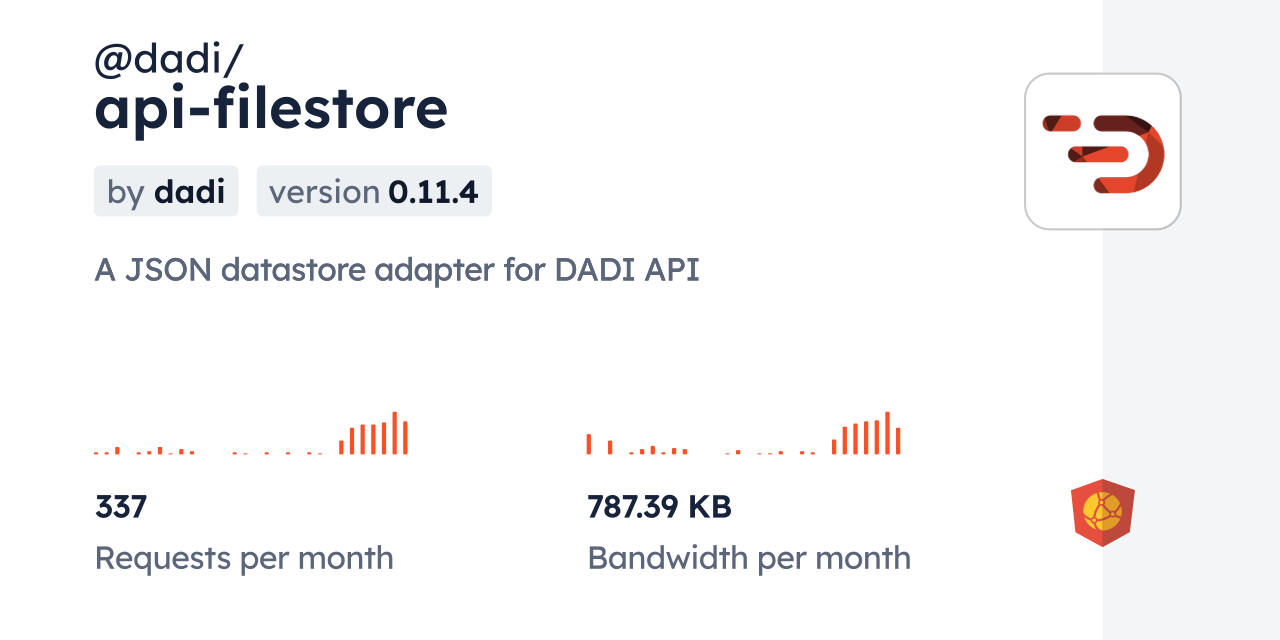 @dadi/api-filestore CDN by jsDelivr - A CDN for npm and GitHub